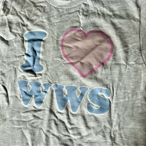 What We Said Podcast Exclusive Tour Merch “I 🩷 WWS” Graphic Tee - Picture 2 of 6